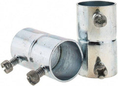 Value Collection - 3/4" Trade, Steel Set Screw EMT Conduit Coupling - Exact Tool & Supply