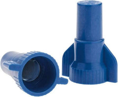 Value Collection - 12 to 6 AWG, Wing Twist on Wire Connector - Blue - Exact Tool & Supply