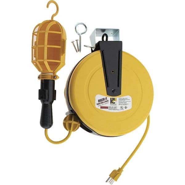 Value Collection - Incandescent Portable Work Light - 35' Cord - Exact Tool & Supply