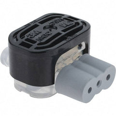 Value Collection - 20 to 12 AWG, Black, IDC, Pigtail Quick Splice Connector - Exact Tool & Supply