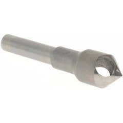 Value Collection - 7/16" Head Diam, 1/4" Shank Diam, 0 Flute 82° High Speed Steel Countersink - Exact Tool & Supply