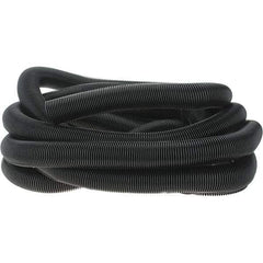 Value Collection - 1-7/8" ID, Black Polypropylene Wrap Cable Sleeve - 25' Coil Length, -40 to 176°F - Exact Tool & Supply