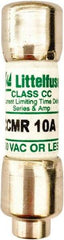 Value Collection - 250 VDC, 600 VAC, 10 Amp, Time Delay General Purpose Fuse - 300 at AC kA Rating - Exact Tool & Supply