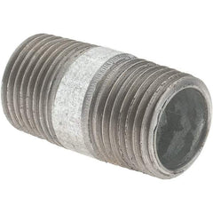 Value Collection - 1/2" Trade, Threaded Conduit Nipple - Exact Tool & Supply