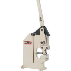 Baileigh - Manual Metal Notcher - 1" Stroke, 4mm Max Mild Steel Capacity - Exact Tool & Supply