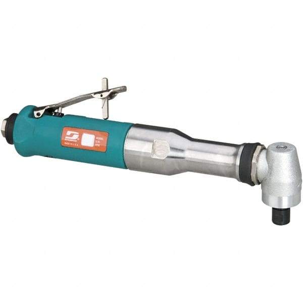 Dynabrade - 18,000 RPM, Pneumatic Angle & Disc Grinder - 41 CFM, Rear Exhaust - Exact Tool & Supply