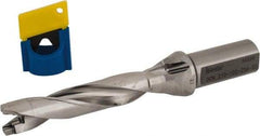 Iscar - 21mm to 21.9mm Diam, 5xD, 105mm Max Depth, 25mm Shank Diam, 194.2mm OAL, Replaceable-Tip Drill - FCP, ICK, ICK-2M, ICM, ICN, ICP, iCP-2M Insert, 21 Seat Size, 43624535 Toolholder, Series SumoCham - Exact Tool & Supply