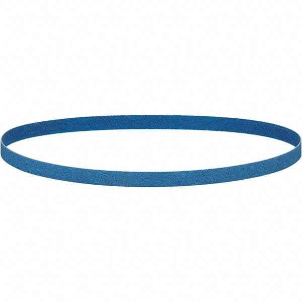 Dynabrade - 1" Wide x 24" OAL, 40 Grit, Zirconia Alumina Abrasive Belt - Zirconia Alumina, Coated, X Weighted Cloth Backing, Wet/Dry - Exact Tool & Supply
