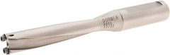 DORMER - 13 to 13.49mm Diam, 5xD, 5/8" Shank Diam, 74mm Flute, 140mm OAL, Replaceable Tip Drill - H855 Toolholder, Series H855 - Exact Tool & Supply