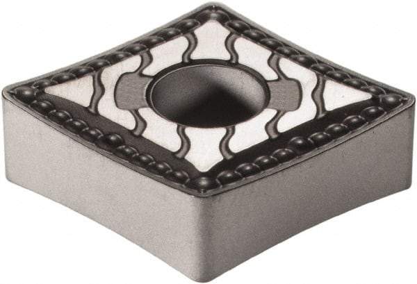 Walter - CNMG432 FPS Grade WPP20S Carbide Turning Insert - TiCN/Al2O3/TiN Finish, 80° Diamond, 1/2" Inscr Circle, 3/16" Thick, 1/32" Corner Radius - Exact Tool & Supply