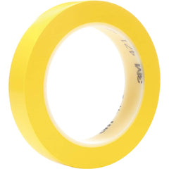 3M - 1/2" Wide x 36 Yd Long x 5.2 mil Thick Yellow Masking Tape - Exact Tool & Supply