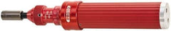 Proto - 1 Piece, 7 to 36 In/Lb, Adjustable Torque Limiting Screwdriver - 7-3/16" OAL, 1/4" Drive, 1 In/Lb Graduation - Exact Tool & Supply