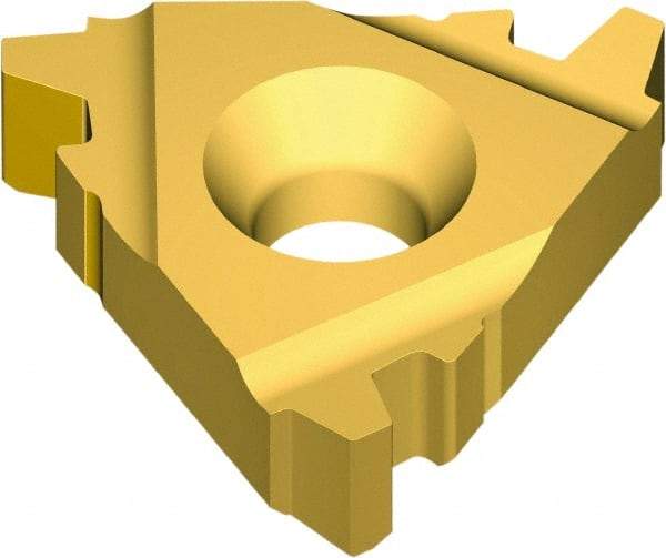Vargus - 2IR Internal Right Hand 16 Stub Acme Laydown Threading Insert - Grade VKX, TiN Coated Carbide, 6.35mm Inscribed Circle - Exact Tool & Supply