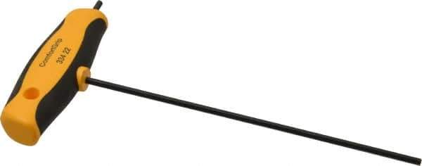 Wiha - 7/64" Hex, T-Handle Cushion Grip, Hex Key - 150mm OAL, Inch System of Measurement - Exact Tool & Supply