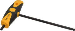 Wiha - 7/32" Hex, T-Handle Cushion Grip, Ball End Hex Key - 150mm OAL, Inch System of Measurement - Exact Tool & Supply