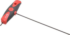Wiha - 2mm Hex, T-Handle Cushion Grip, Hex Key - 150mm OAL, Metric System of Measurement - Exact Tool & Supply