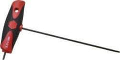 Wiha - 2.5mm Hex, T-Handle Cushion Grip, Hex Key - 150mm OAL, Metric System of Measurement - Exact Tool & Supply