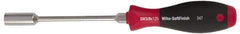 Wiha - 3/16" Solid Shaft Heavy-Duty Nutdriver - Cushion Grip Handle - Exact Tool & Supply
