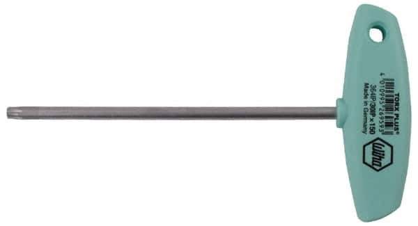 Wiha - IP10 Standard Key - T-Handle, 4" OAL - Exact Tool & Supply