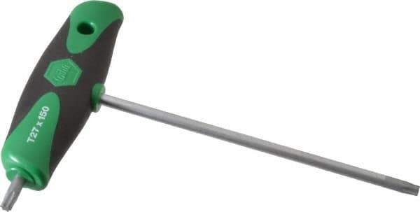Wiha - T27 Standard Torx Key - T-Handle Cushion Grip - Exact Tool & Supply