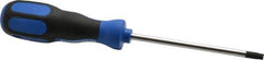 Wiha - T30 Torx Driver - 115mm Blade Length, 8 1/2" OAL - Exact Tool & Supply