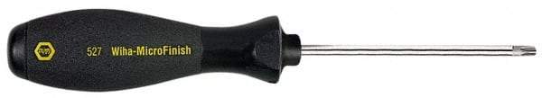 Wiha - T27 Torx Driver - 115mm Blade Length, 8 1/2" OAL - Exact Tool & Supply