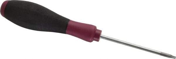 Wiha - T10 Torx Driver - 80mm Blade Length, 6-3/4" OAL - Exact Tool & Supply