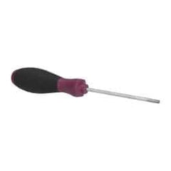 Wiha - T25 Torx Driver - 100mm Blade Length, 7-29/32" OAL - Exact Tool & Supply