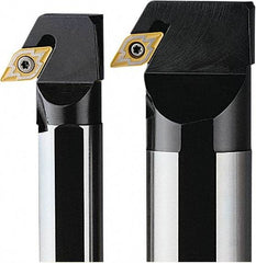 Seco - 45mm Min Bore Diam, 220mm OAL, 25mm Shank Diam, A-PDYN Indexable Boring Bar - 13mm Max Bore Depth, DNMU 1104.. Insert, Pin Holding Method - Exact Tool & Supply