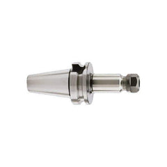 HAIMER - 0.04" to 0.79" Capacity, 70mm Projection, BT50 Taper Shank, ER32 Collet Chuck - 0.0001" TIR, Through-Spindle - Exact Tool & Supply