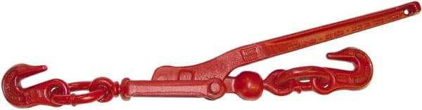 CM - 9,200 Lbs. Load Limit Lever Loadbinder - 1/2 Inch Max Chain Size, 4-3/4 Inch Take Up, Chain Grade 70 - Exact Tool & Supply