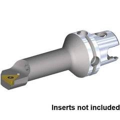 Kennametal - Right Hand Cut, 32mm Min Bore Diam, Size KM40TS Steel Modular Boring Cutting Unit Head - 75.04mm Max Bore Depth, Through Coolant, Compatible with TP.. 16T308, TP..3252 - Exact Tool & Supply