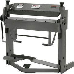 Jet - 40 Inch Bending Length, Bench Machine Box and Pan Brake - Exact Tool & Supply