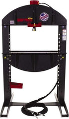 Edwards Manufacturing - 40 Ton Hydraulic Shop Press - 12-1/4" Stroke, 5 hp - Exact Tool & Supply