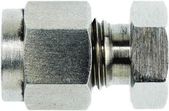 Brennan - 5/16" OD, Stainless Steel Cap - Tube OD Ends - Exact Tool & Supply