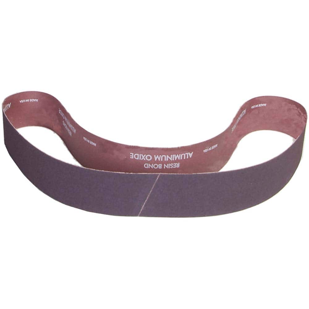 Norton - 2" Wide x 60" OAL, 24 Grit, Aluminum Oxide Abrasive Belt - Exact Tool & Supply