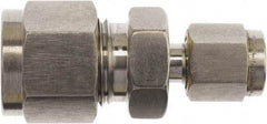 Brennan - 5/8 x 1/2" OD, Stainless Steel Union - Comp x Comp Ends - Exact Tool & Supply