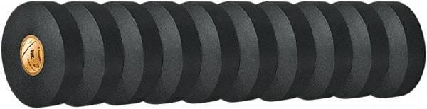 3M - 3/4" x 66', Black Vinyl Electrical Tape - 8.5 mil Thick, 20 Lb./Inch Tensile Strength - Exact Tool & Supply