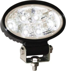 Buyers Products - 12 to 24 Volt, Clear Flood Beam Light - 1.5 Amps, 1,350 Lumens, 6 LED Lamp - Exact Tool & Supply