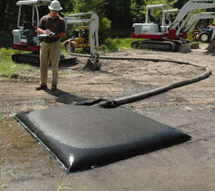 UltraTech - 4 Ft. Long x 3 Ft. Wide, 168 Inch Diameter Dewatering Bag - For Use with Oil and Sediment - Exact Tool & Supply