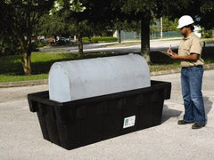 UltraTech - 360 Gal Sump, Polyethylene Containment Unit - 14" Long x 11" Wide x 6" High - Exact Tool & Supply