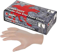 MCR Safety - Size S, 5 mil, Medical Grade, Powder Free Vinyl Disposable Gloves - Exact Tool & Supply