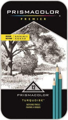 Prismacolor - 2B, 2H, 3B, 3H, 4B, 4H, 5H, 6H, B, F, H, HB Graphite Pencil - Graphite - Exact Tool & Supply