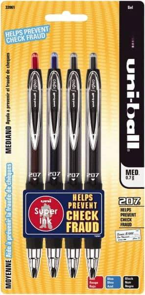 Prismacolor - 0.7mm Retractable Pen - Assorted Colors - Exact Tool & Supply