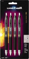 Prismacolor - 0.38mm Retractable Pen - Black - Exact Tool & Supply