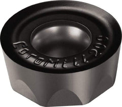 Sandvik Coromant - RCHT130400 PL Grade 1010 Carbide Milling Insert - TiAlN2 Finish, 3/16" Thick, 1/2" Inscribed Circle, 1/4" Corner Radius - Exact Tool & Supply