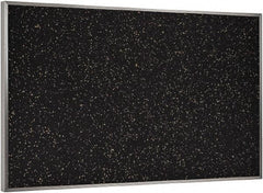 Ghent - 46-1/2" Wide x 36" High Open Cork Bulletin Board - Rubber, Tan Speckled - Exact Tool & Supply