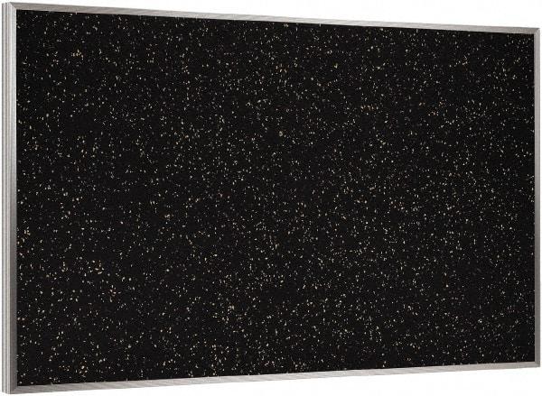 Ghent - 72-1/2" Wide x 48-1/2" High Open Cork Bulletin Board - Rubber, Tan Speckled - Exact Tool & Supply