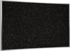 Ghent - 72-1/2" Wide x 48-1/2" High Open Cork Bulletin Board - Rubber, Tan Speckled - Exact Tool & Supply