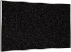 Ghent - 72-1/2" Wide x 48-1/2" High Open Cork Bulletin Board - Rubber, Confetti (Color) - Exact Tool & Supply